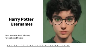Funny Harry Potter Usernames