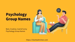 Psychology Group Names