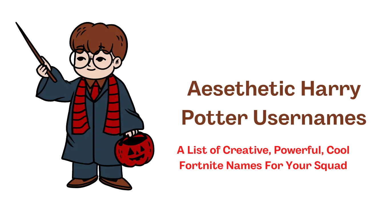 Aesthetic harry potter usernames
