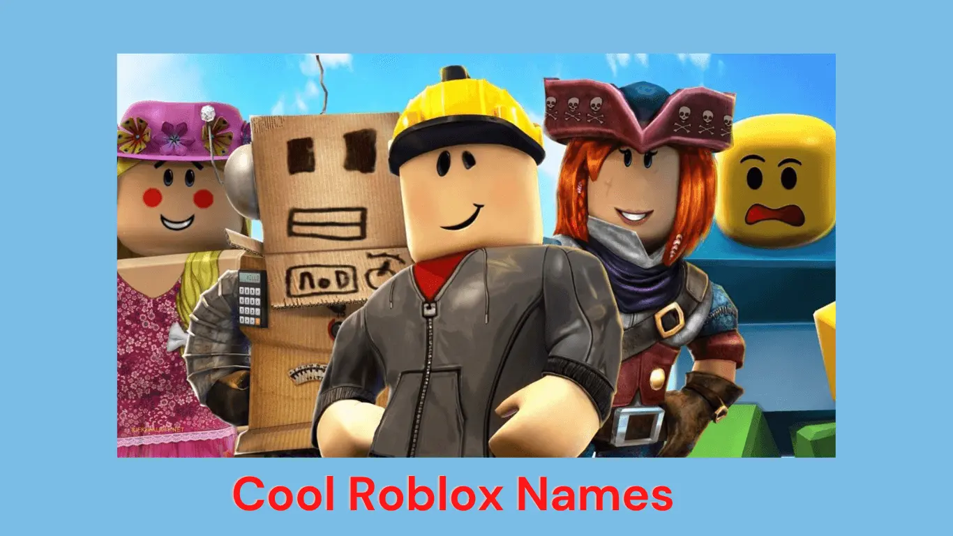 Cool Roblox Names