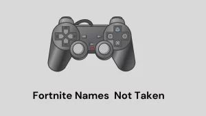 Fortnite Names not taken