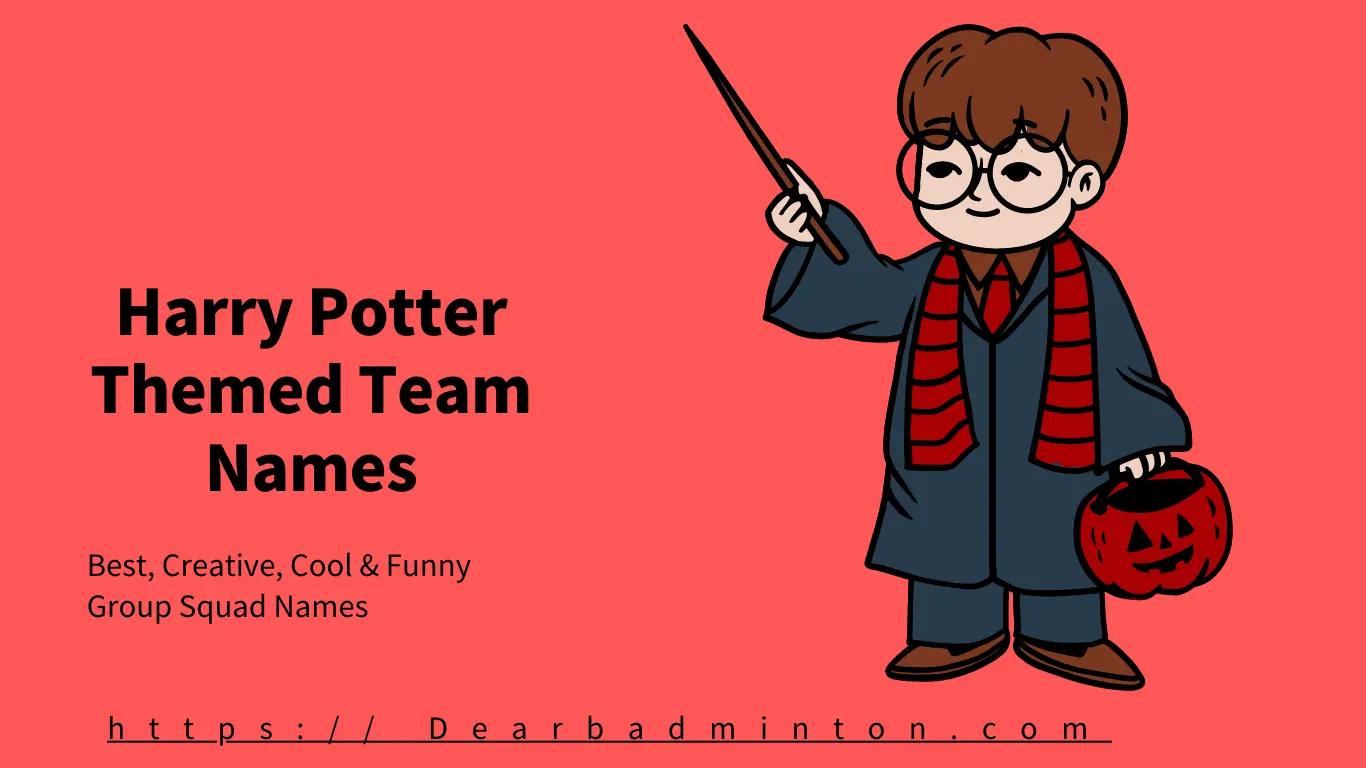 Harry Potter Related Team Names