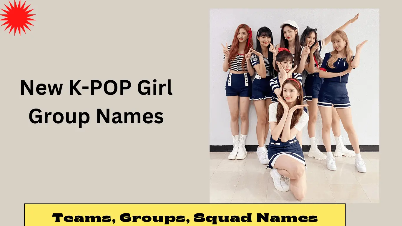 New KPOP Girl Group Names