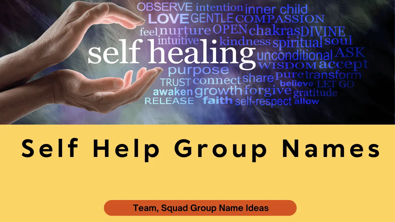 Self Help Group Names