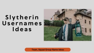 Slytherin Username Ideas